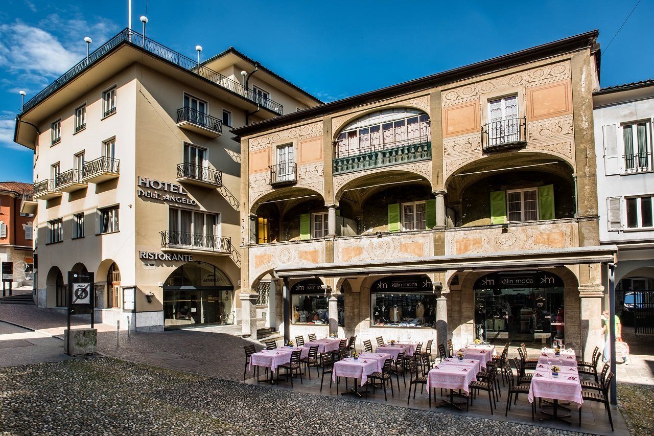 Easyrooms Dell'Angelo Locarno Dış mekan fotoğraf